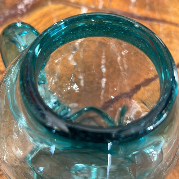 NEW Mexican Hand Blown 36oz Skull Glass - Picture 3 of 5